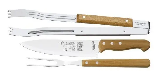 [22399075] Juego Para Asado Tramontina 3 Pzas. Churrasco