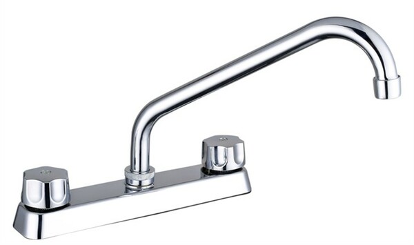 [2200NA-R2] Mezcladora Alan de 8" para fregadero con cuello de 12"
