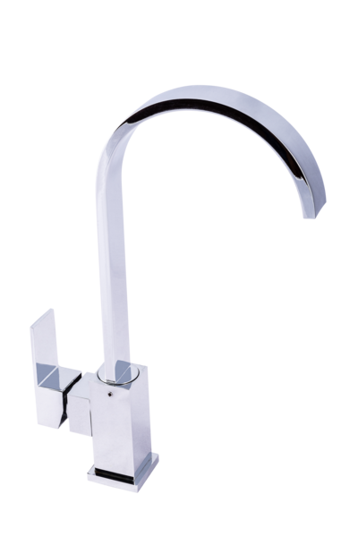 [10090] Llave Monomando Luxus 10090 Cuello Cubico
