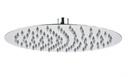 Regadera Alan Acero Inoxidable Cromada Plato Grande Redonda de 6´´ Anti Sarro